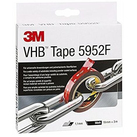 3M Doppio Lato Nastro Adesivo Vhb 5952F 19Mm X 3M