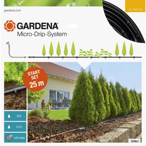 GARDENA Start Set per l'irrigazione di filari di piante M (13011-20)