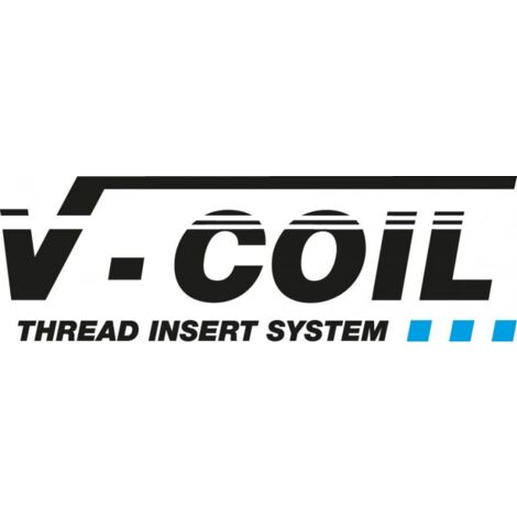 V-Coil Kit Riparazione Filettature 9 X 1,25 Mm – Completo Di Punta E Maschio, Inserti In Acciaio Inox
