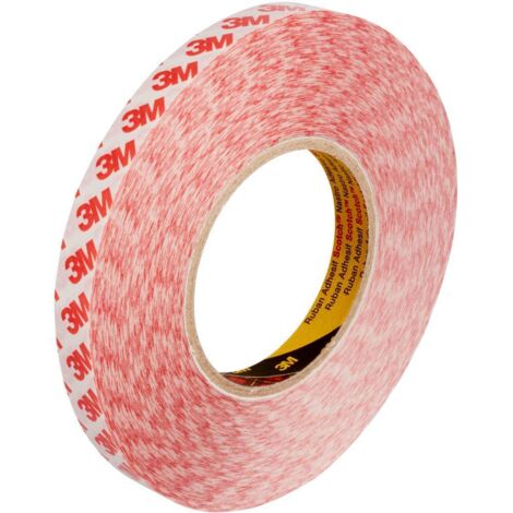 Adesivi Yamaha Diapason Nastro Adesivo Doppia Faccia Imbottito Bianco – 18 Mm X 2 M, Per Montaggio Pesante, Artigianato Biadesivo Spesso - Foto 2