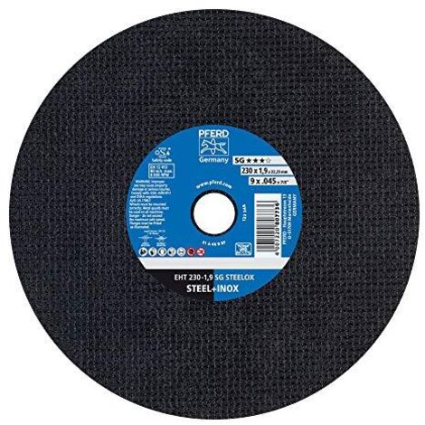 Taglio Disco Curvo A46Rsg-Inox 230X19Mm Pferd
