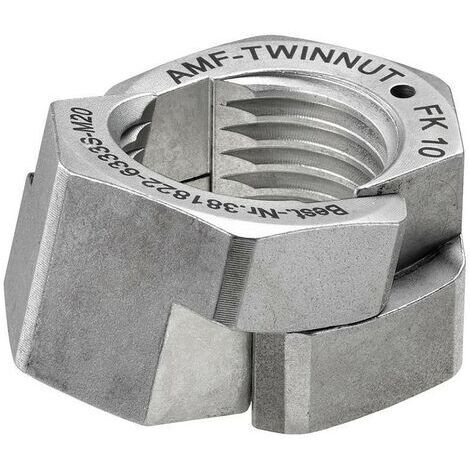 Ghiera Rapida Twinnut Senza Flangia 6333S-M8 Amf