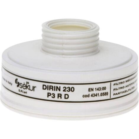 Filtro a particelle DIRIN 230 P3R D EN 143, EN 148-1 per 4000370800, 4000370829