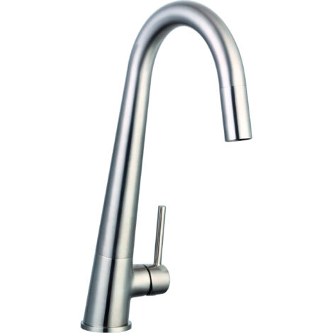 HD rubinetto lavabo in acciaio inox PISA (1/4)