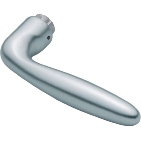 Parte foro maniglia porta Verona 1510 Alu.F1 / naturale 4-KT.8mm DIN L / R HOPPE