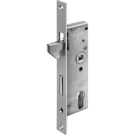 Serratura per cancello scorrevole con telaio tubolare 8331 PZW 40mm AMF