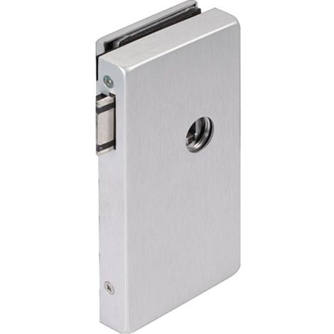 Serratura per porta in vetro OFFICE Classic LM Dark Niro UV DIN destra DORMAKABA