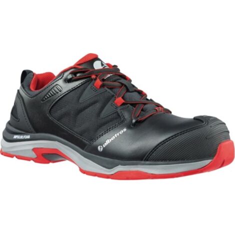 Scarpa di sicurezza ULTRATRAIL BLACK Low Taglia 46 W.8/11 nero/rosso S3 ESD HRO SRC
