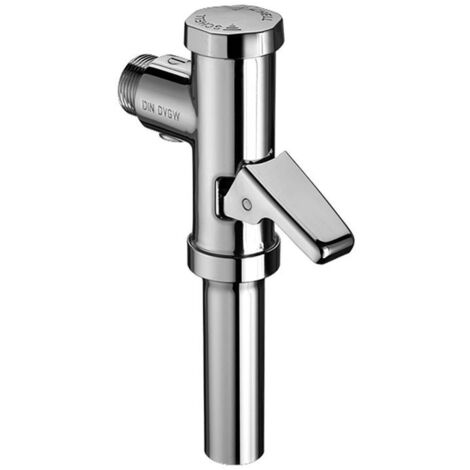 Schell Schellomat - Dispositivo di risciacquo a pressione per WC con leva, cromo 022020699