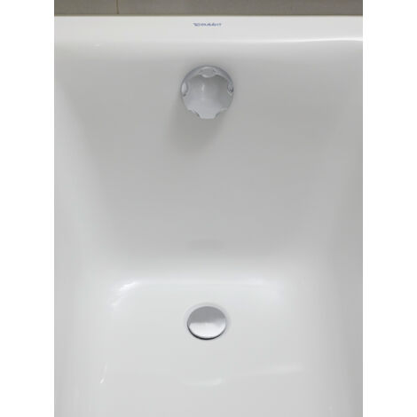Duravit Accessori - Sistema di scarico e troppopieno con bowden 530 mm, cromo 790225000001000