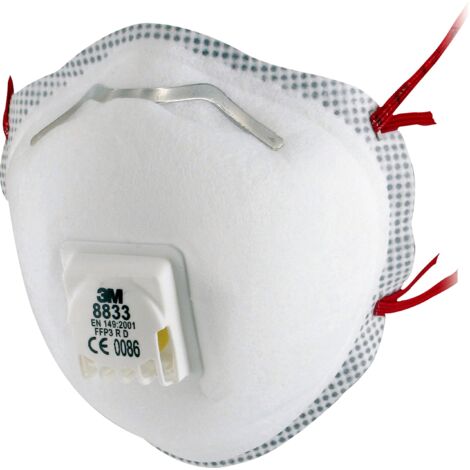 Polvere Maschera 8833, Ffp3 R D (A 10)