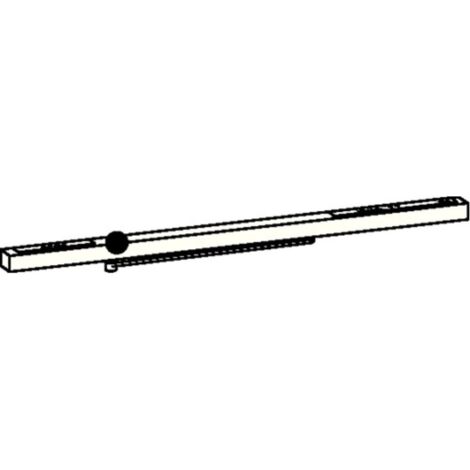 Slitta G-EMR per TS 93 bianco 9016 e-mech.DORMAKABA