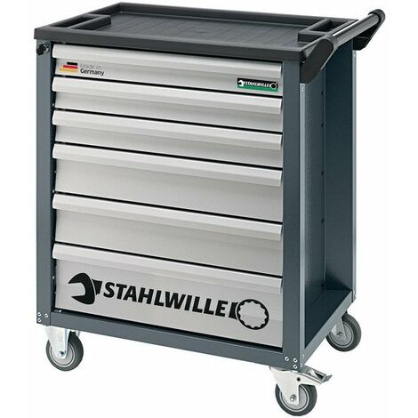 Carrello portautensili 90 / 6A L780xP499xH912mm 300 kg 6 cassetti, lamiera d'acciaio STAHLWILLE