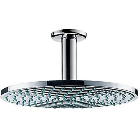 Soffione Raindance 240 AIR con attacco a soffitto cromato Ecosmart da 100 mm (1/4)