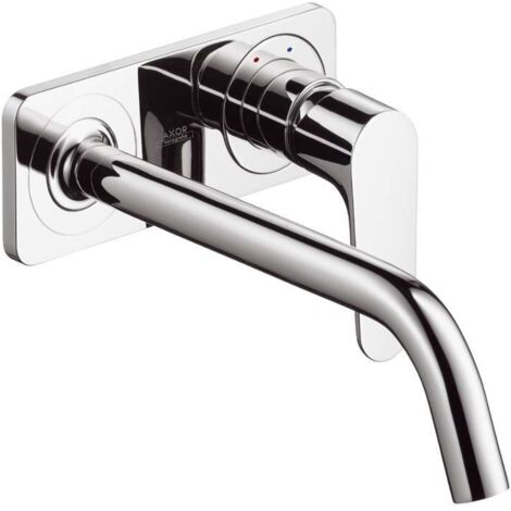 lavabo da incasso con piastra, bocca 227 mm, piletta senza cromo (1/3)