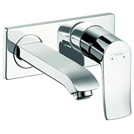 Miscelatori lavabo METRIS LowFlow DN 15 UP m uscita 165mm cromo (1/4)
