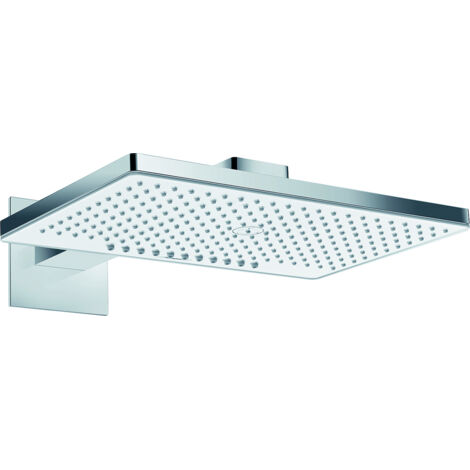 Soffione doccia Rainmaker Select 460 2jet con braccio doccia 450 mm bianco/cromo (1/4)
