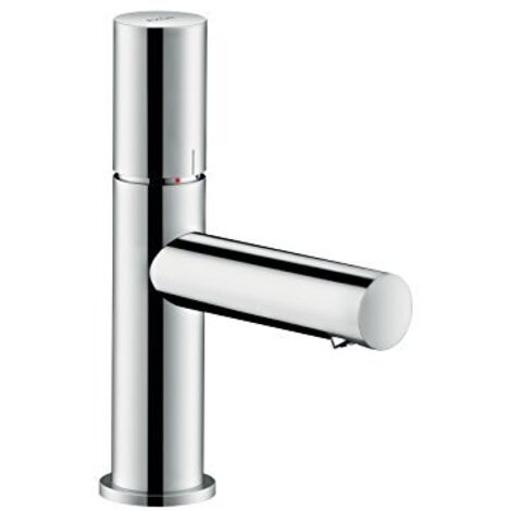 con maniglia lavabo 80, maniglia zero, piletta libera cromata (1/4)