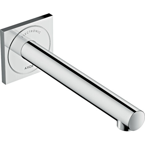 lavabo elettronico da incasso a parete, bocca 220 mm cromata (1/3)