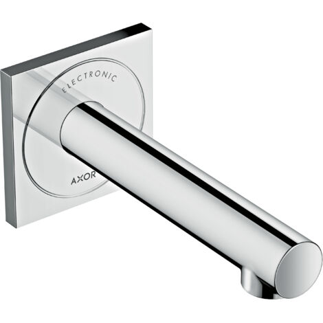con lavabo elettronico da incasso a parete, bocca 165 mm cromata (1/3)