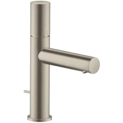 con maniglia lavabo 110, maniglia zero con maniglione e piletta nichel satinato (1/3)