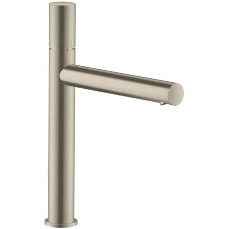 maniglia per lavabo 200, maniglia zero, piletta nichel free spazzolata (1/3)