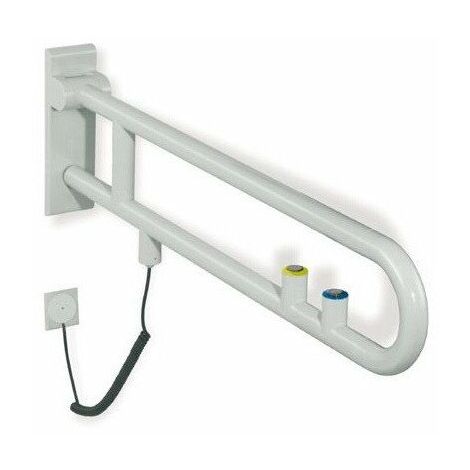 Binario di supporto incernierato versione SERIE 801, orientabile, / FKT giallo 900 grigio antracite
