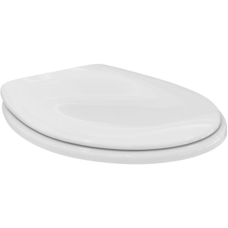 Sedile WC CONTOUR 21 con cerniera a barra bianco IDEAL STANDARD (1/3)