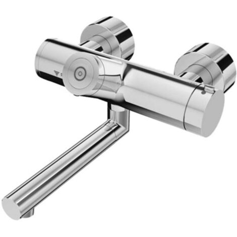 Schütte 33116 Rubinetto Lavabo Alto Los Angeles, Nero Opaco - Miscelatore Bagno A Risparmio Energetico