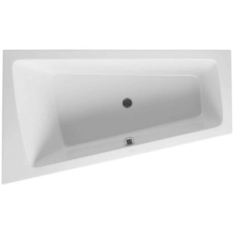 PAIOVA vasca 1700x1000mm 1 schienale inclinato sinistro bianco (1/4)