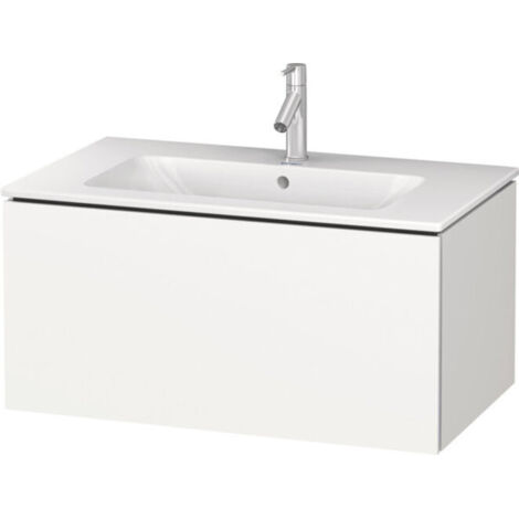 L-CUBE mobile lavabo 820x481x400mm bianco opaco (1/5)