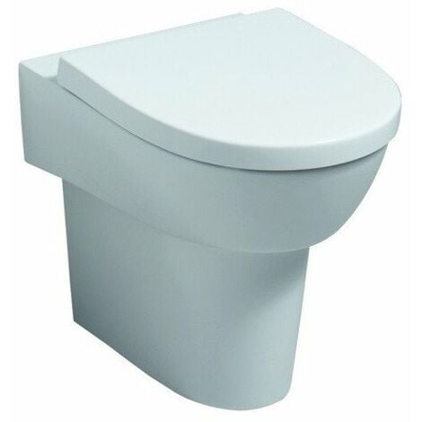 WC con coprivaso del sedile da 1000 A di colore bianco con