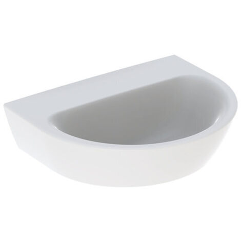NOVA lavabo destro senza foro rubinetto senza troppopieno 450x360mm bianco (1/2)