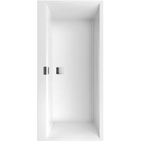 Squaro Edge 12, Vasche rettangolari, 750 x 450 mm, Rettangolare, Duo
