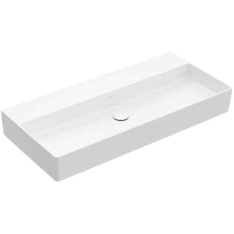 Memento 2.0, Lavabi a parete, 1000 x 470 mm, Rettangolare, per rubinetteria a parete, senza foro per rubinetteria, senza troppopieno, I modelli senza troppopieno devono essere dotati di piletta non ch (1/4)
