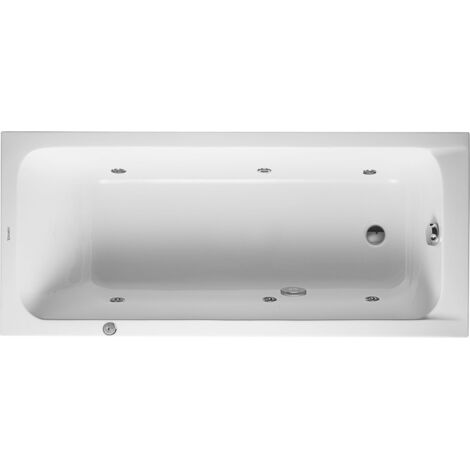 Vasca Vasca idromassaggio rettangolare D-CODE 120 l 170x75 bianco 1 RS Jet Project (1/5)