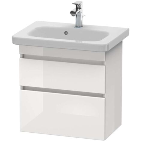 DURASTYLE mobile lavabo 368x580x610mm bianco lucido (1/2)