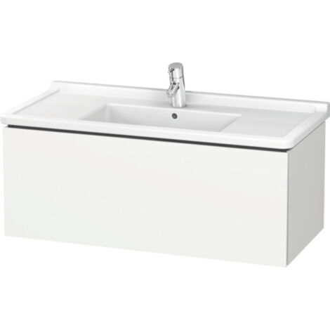 L-CUBE mobile lavabo 469x1020x408mm bianco opaco (1/5)