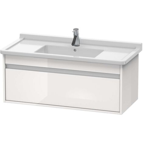 KETHO mobile lavabo 465x1000x410mm bianco lucido (1/2)