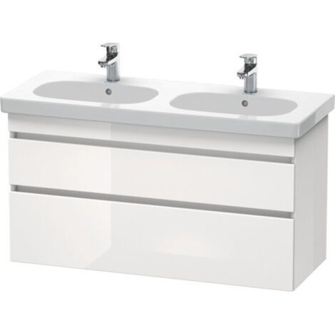 DURASTYLE mobile lavabo 453x1150x610mm grafite opaco / bianco opaco (1/3)