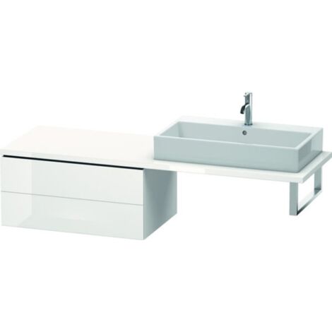 Consolle bassa L-CUBE 400x820x547mm bianco lucido mancanza (1/5)