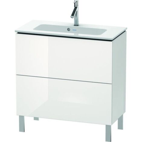 Duravit L-CUBE Mobile lavabo compatto 704x820x391mm bianco lucido (1/5)