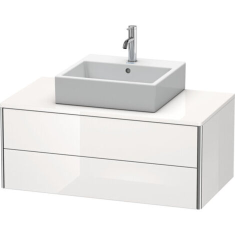 XSQUARE mobile lavabo 400x1000x548mm bianco lucido (1/2)