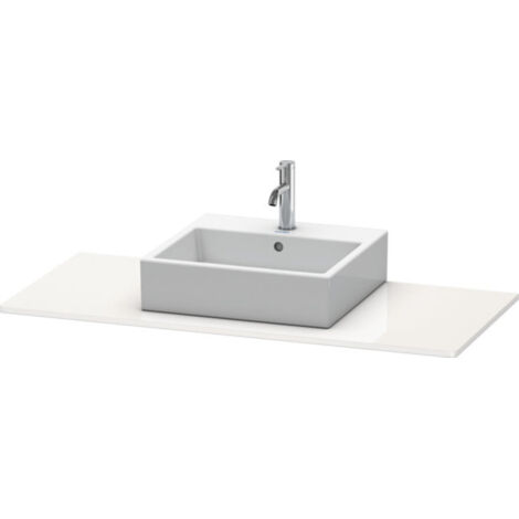 Consolle Duravit XSQUARE con foro 16x800x550mm bianco lucido (1/2)