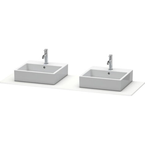 Consolle Duravit XSQUARE con 2 ritagli 16x1600x550mm bianco opaco (1/3)