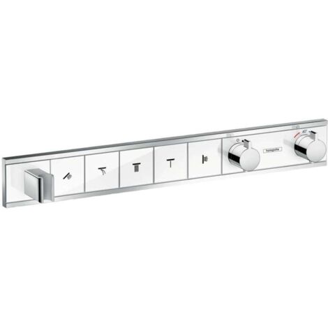 Modulo termostatico a scomparsa RainSelect con 5 funzioni bianco/cromo (1/3)