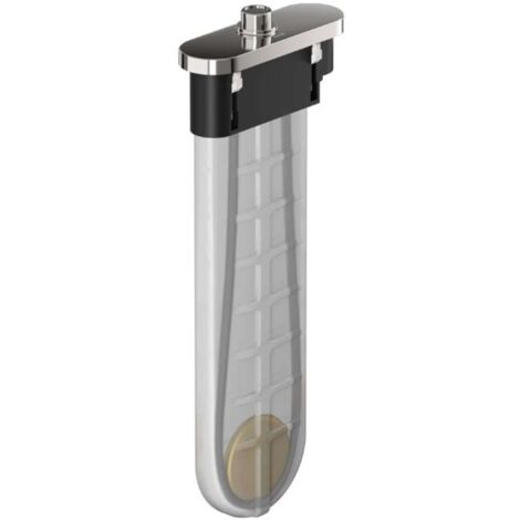 Set di finitura supporto doccia ovale cromato (1/2)