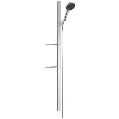 Set doccia 1,50 m / 130 doccetta 3jet e 2 portasapone cromati