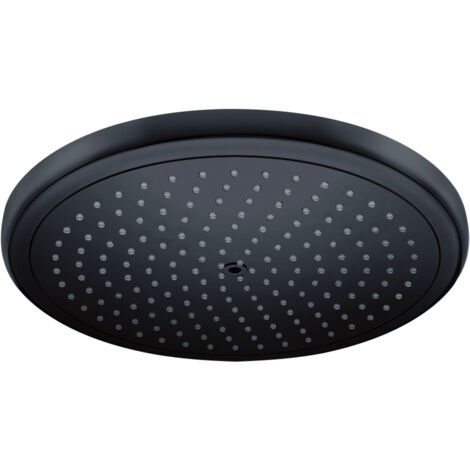 soffione doccia Croma 280 1jet Ecosmart nero opaco (1/3)