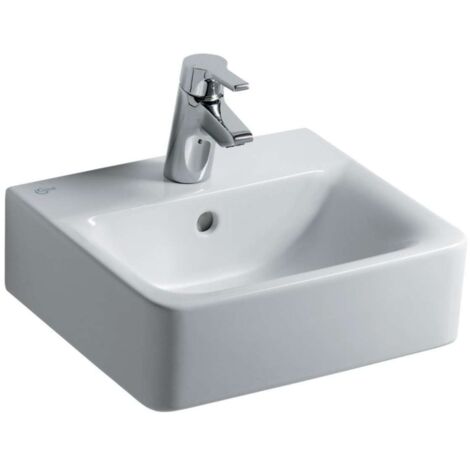 Lavamani CONNECT CUBE 400 mm bianco IDEAL STANDARD (1/4)